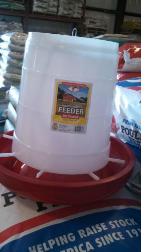 Little Giant 22# Plastic Hanging Poultry Feeder