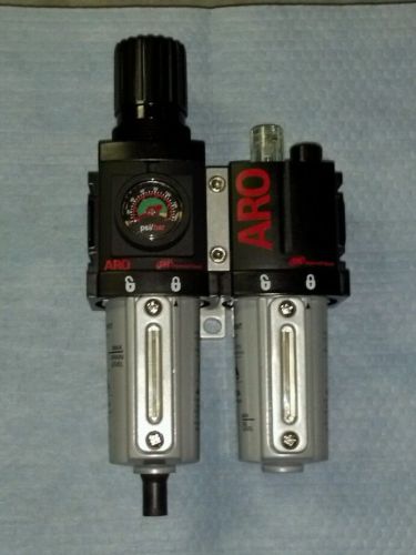 Ingersol Rand ARO 1/4&#034; NPT Regulator/Filter/Lubricator