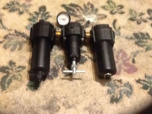 NORGREN FILTER REGULATOR LUBRICATOR AIR COMPRESSOR 3/4&#034; NEW