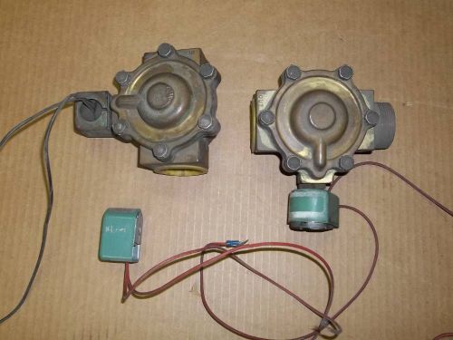 Vintage Sullair Industrial Pneumatic Compressor Oil Stop Valve 2pc Lot 040334