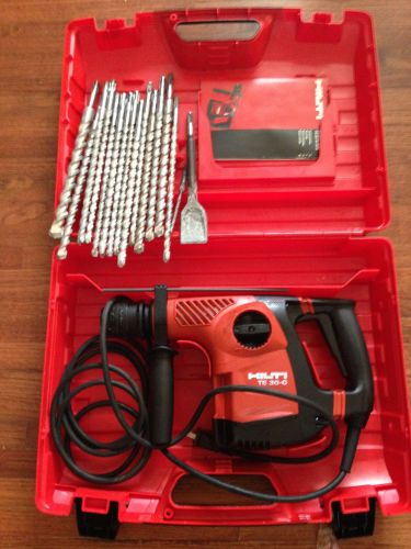 HILTI TE 30-C AVR HAMMER DRILL, 16 Bits