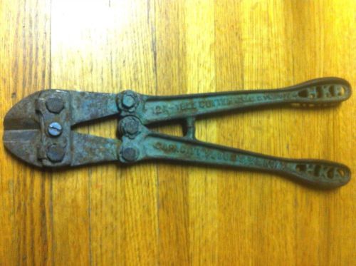 Vintage 12&#034; HK Porter 1855 Bolt &amp; Rod Cutter Made in USA Hand Tool