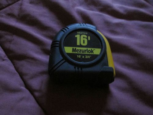 Mezurlok tape measure- 16ft x 3/4 inch   nib for sale