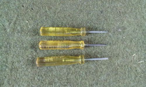 VACO Non-Sparking BeCu Beryllium Copper Screwdriver Lot of 3