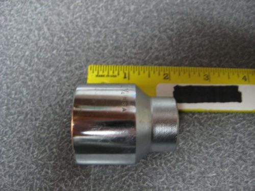 Bonney 1/2&#034; Drive ZA40 1-1/4&#034; 12 Point Shallow Socket Excellent Condition