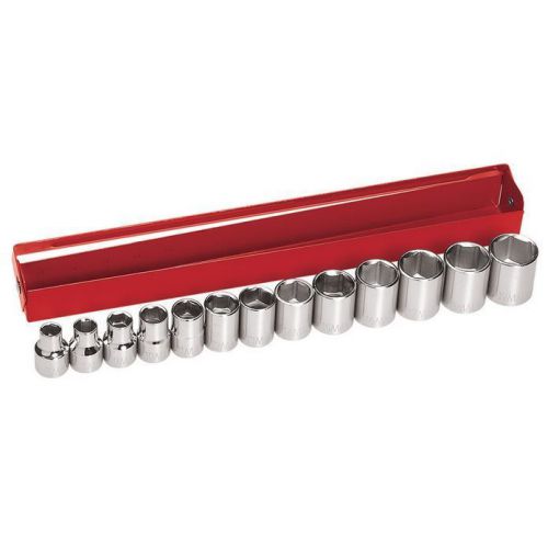 Klein 65506 13-Piece 3/8&#034; Drive Metric Socket Set