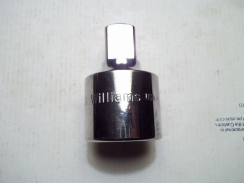 NEW WILLIAMS TOOLS ADAPTER 1&#034;F TO 3/4&#034;M HNX-131 MILLWRIGHT MECHANIC PROTO MAC AC