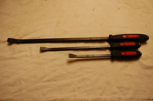 Mayhew Dominator 3 Pc. Striking Pry Bar Set 12&#034;, 16&#039; &amp; 24&#034;