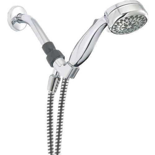 Delta Faucet 75700 Contemporary Hand-Held Shower-CHROME 7-SET HH SHWRHEAD