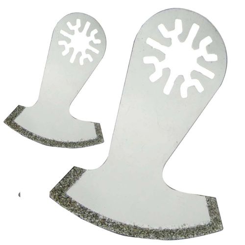 2pcs E-cut Oscillating MultiTool diamond Saw Blade Dremel MultiMax A1-27