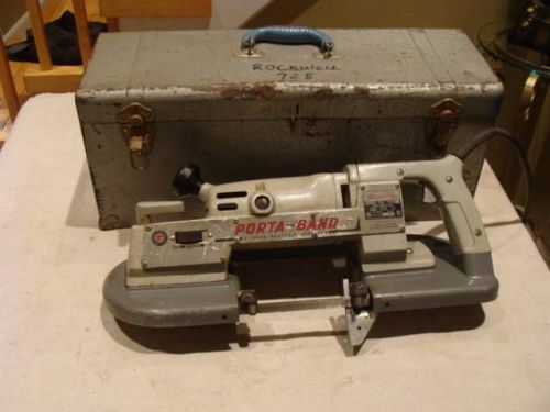 Porter cable 725 porta-band extra heavy duty portable bandsaw for sale