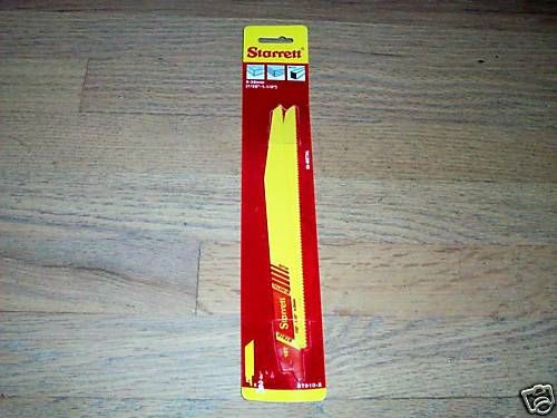 Reciprocating Blades  BT910-2 Starrett Bi-Metal (2) pk