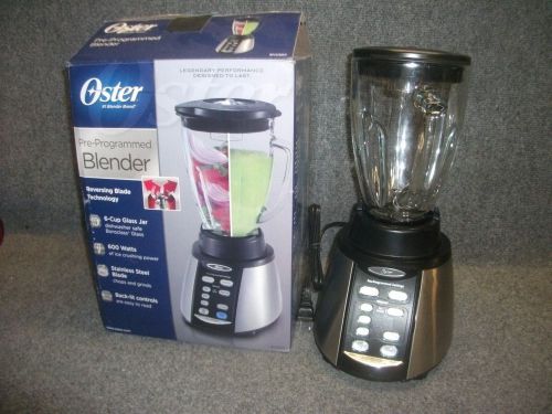 OSTER Model BVLB07 Pre-Programmed Kitchen Blender w/ Reversing Blade Technology