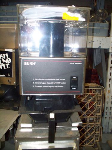 BUNN COFFEE GRINDER LPG SERIES