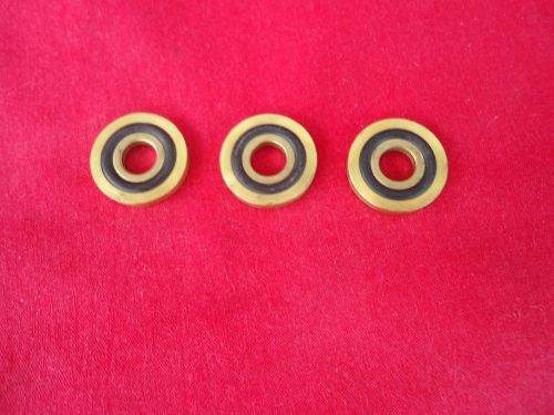 CO2  BRASS TANK SEALS. 3 PIECES