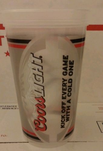 Coors light plastic cups