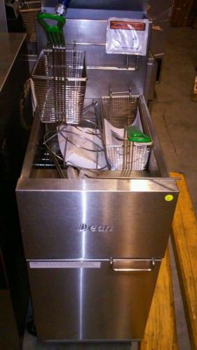 USED RESTAURANT EQUIPMENT- FRYER 43 LBS- DEAN MODEL SR42G-SLCT- NATURAL GAS