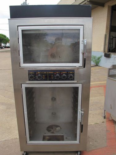 NU-VU SUB 123 COMMERCIAL DOUBLE DEC ELECTRIC OVEN/PROOFER COMBO UNIT