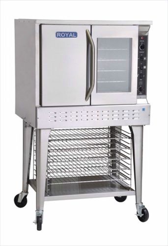 Royal convection oven - standard depth single deck for sale