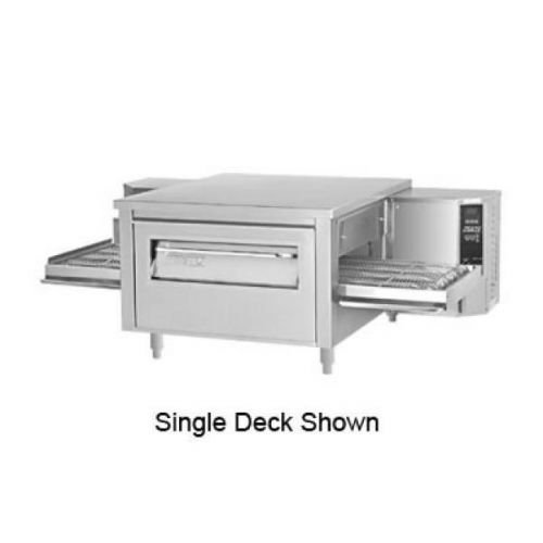 Zesto (CG3018-2)- 58&#034; Gas Double Stacked Conveyor Oven