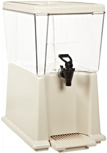 Polypropylene beverage dispenser 3 gallon clear clear polycarbonate tank for sale