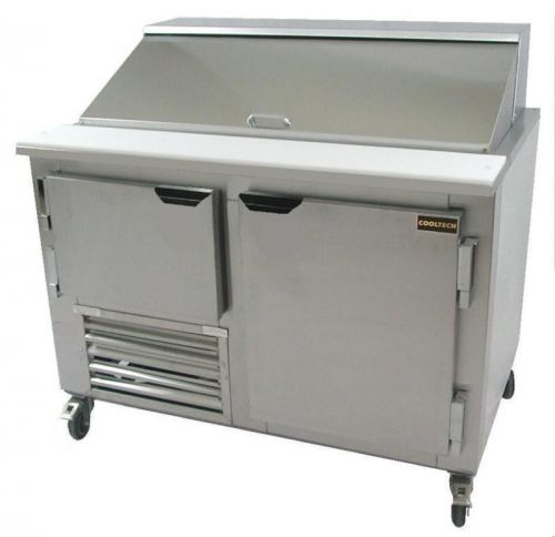 Cooltech 1-1/2 Door Refrigerated Sandwich Salad Prep Table 36&#034;