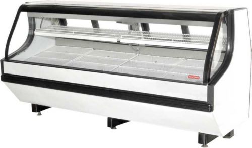 NEW 78&#034; BUTCHER MEAT DISPLAY DELI MERCHANDIS CASE SELF CONTAINED 1 HP COMPRESSOR