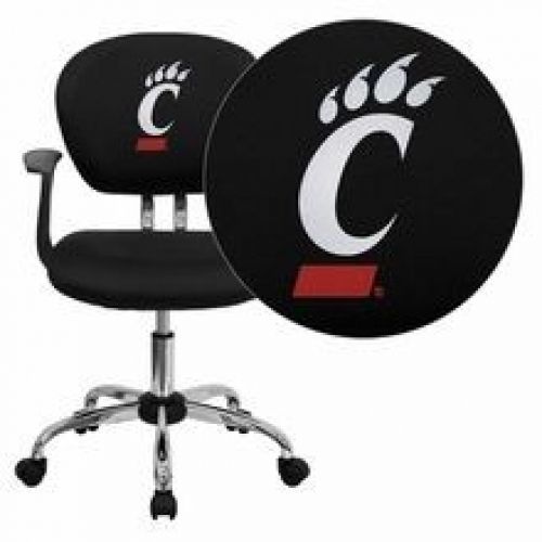 Flash Furniture H-2376-F-BK-ARMS-40031-EMB-GG Cincinnati Bearcats Embroidered Bl