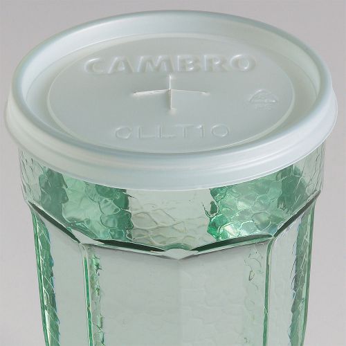 CAMBRO DISPOSABLE LID FITS 10 OZ. NEWPORT TUMBLER, 1000PK TRANSLUCENT CLNT10-190