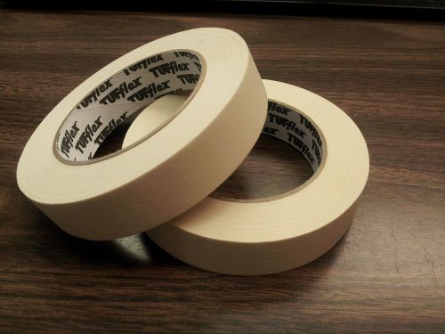 MASKING TAPE 1&#034; TUFFLEX COMMERCIAL GRADE ( 2 ROLLS ) 60 YARDS PER ROLL/ 2014