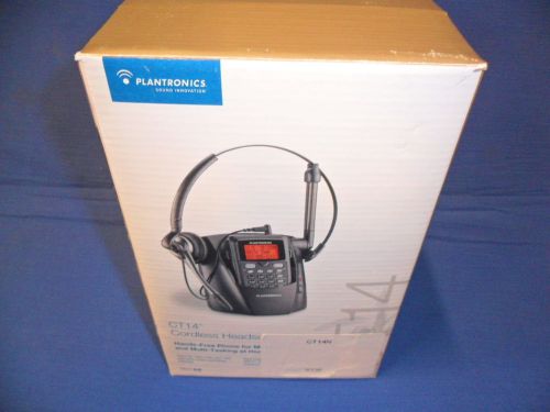 Plantronics CT14 Dect 6.0 Cordless Headset Phone 80057