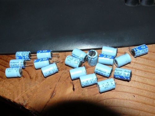 16v 470uf rubycon capacitor 85c m190 18 pieces 16v470uf for sale