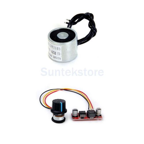 DC12V Electric Magnet Electromagnet Lift Solenoid + DC motor speed control board