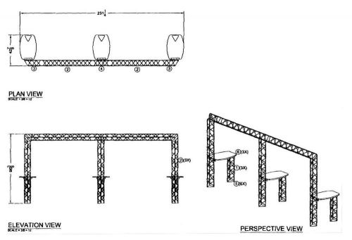 Truss System 10&#039; x 20&#039; Booth Display