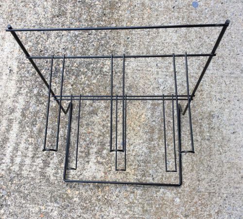 Counter Top Metal Wire Store Display Rack Black