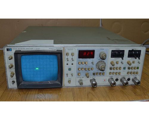 HP 8754A Network Analyzer 4-1300Mhz