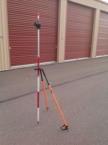 Two Legged Rod Holding Backsite For Land Surveying