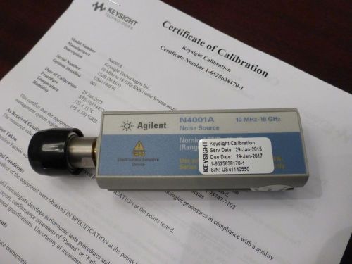 Agilent N4001A SNS Series Noise Source 10 MHz to 18 GHz (ENR 15 dB) - CALIBRATED