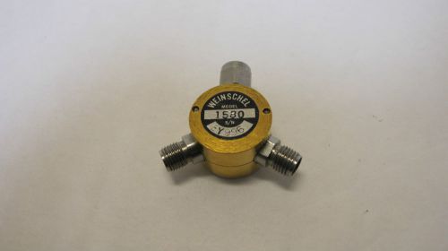 Weinschel 1580 Broadband Resistive Power Divider.  DC to 26.5GHz,  SMA Connector