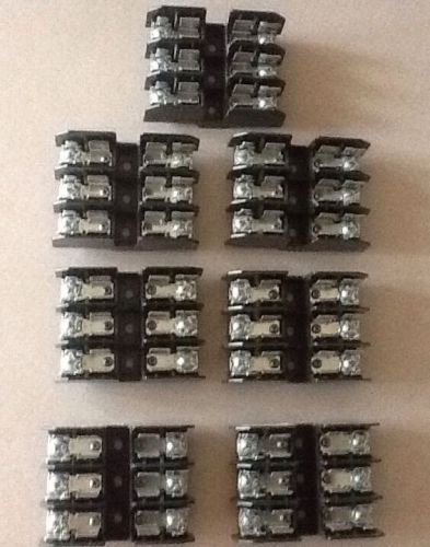 LOT of 6 - MARATHON 6M30A3SPQ CLASS M FUSE HOLDER 600V 30A