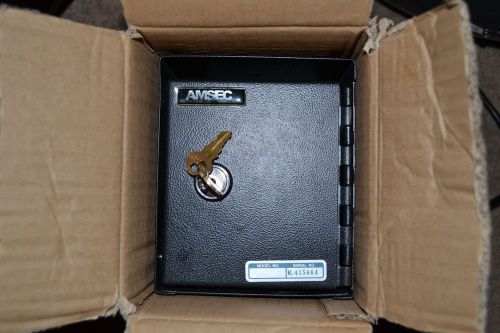 Amsec Undercounter Drop Box W/ Single Lock 6&#034; x 5&#034; x 10&#034; * New * FREE SHIPPING!