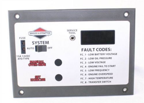 Briggs &amp; stratton 311353gs control panel assembly standby generator for sale