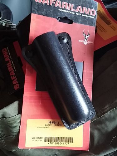 Black Safariland baton holder