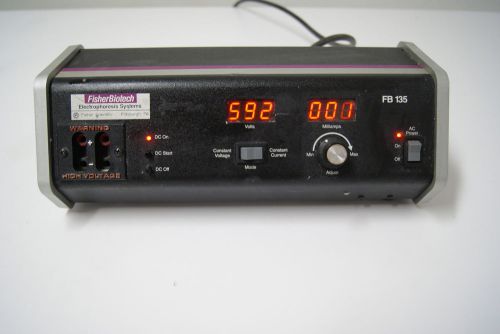 Fisher Biotech FB-135 Electrophoresis Power Supply-115V FB135 Working!!