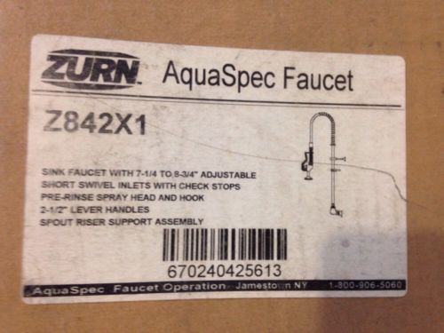 Zurn Z842X1-AF Wall Mounted Pre Rinse Unit