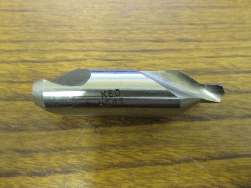 KEO  #8  HS Center Drill/ Countersink