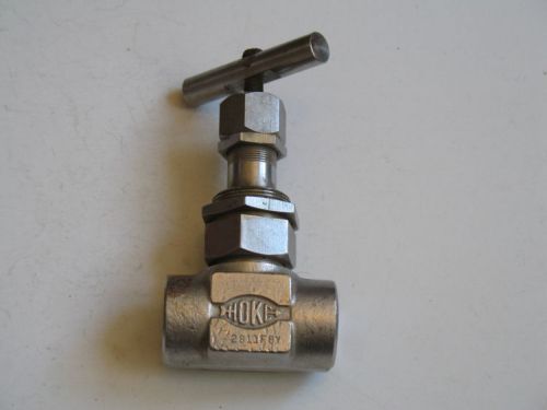 Hokes Stainless Steel SS Needle Valve 3/4&#034; X 3/4&#034; Female NPT