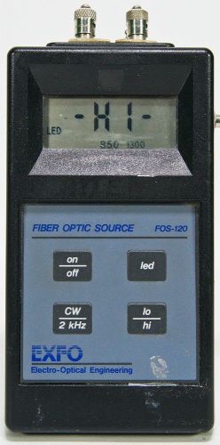 EXFO FOS-120 Fiber Optic Light Source