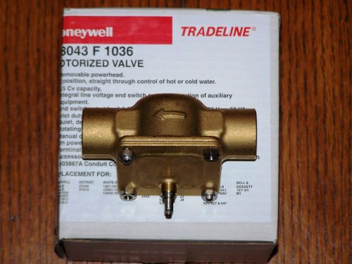 Honeywell V8043F1036  3/4 &#034; Zone Valve – VALVE ONLY (No Powerhead) -- New/unused