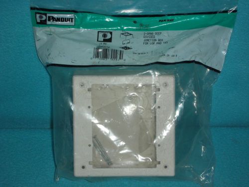 **9** Panduit Pan-way 2-Gang Deep Divided Junction Box(JBP2DIW) for LDP and T45